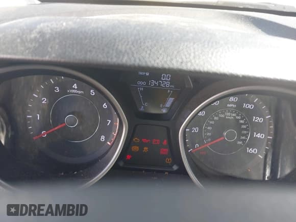 ✅ 2013 Hyundai Elantra GLS • VIN: 5NPDH4AE5DH217581 • Lot: 42629761. Listed on IAAI with 134,728 mi. Free auction sales archive from the USA and detailed vehicle history report at DreamBid. Image 7.