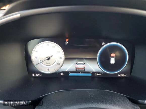 ✅ 2023 Hyundai Santa Fe SEL • VIN: 5NMS3DAJ4PH629186 • Lot: 68748294. Wystawiony na Copart z przebiegiem 14 755 mil. Bezpłatny archiwum sprzedaży aukcyjnych z USA i szczegółowy raport historii pojazdu na DreamBid. Zdjęcie 9.