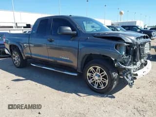 ✅ 2016 Toyota Tundra SR • VIN: 5TFRM5F19GX095457 • Lot: 43593252. Listed on IAAI with 206,354 mi. Free auction sales archive from the USA and detailed vehicle history report at DreamBid. Image 1.