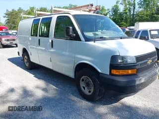 ✅ 2020 Chevrolet Express Cargo • VIN: 1GCZGGFG4L1199102 • Lot: 42406060. Listed on IAAI with 179,317 mi. Free auction sales archive from the USA and detailed vehicle history report at DreamBid. Image 1.