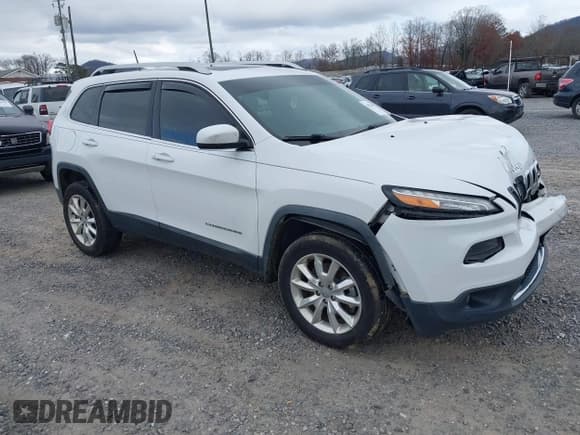 ✅ 2016 Jeep Cherokee Limited • VIN: 1C4PJMDS9GW139775 • Lot: 43672099. Listed on IAAI with 175,320 mi. Free auction sales archive from the USA and detailed vehicle history report at DreamBid. Image 1.