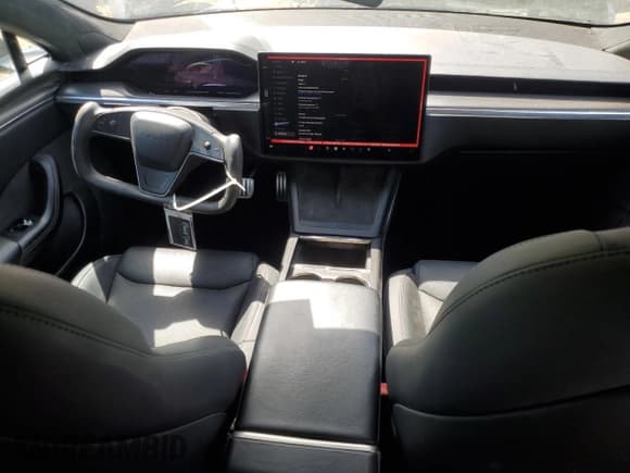 ✅ 2021 Tesla Model S Plaid • VIN: 5YJSA1E62MF455304 • Lot: 51279555. Listed on Copart with 17,951 mi. Free auction sales archive from the USA and detailed vehicle history report at DreamBid. Image 8.