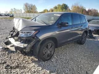 ✅ 2021 Honda Passport EX-L • VIN: 5FNYF8H57MB032645 • Lot: 86804715. Wystawiony na Copart z przebiegiem 33 563 mil. Bezpłatny archiwum sprzedaży aukcyjnych z USA i szczegółowy raport historii pojazdu na DreamBid. Zdjęcie 1.