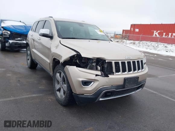 ✅ 2014 Jeep Grand Cherokee Limited • VIN: 1C4RJFBG4EC184172 • Lot: 43830258. Wystawiony na IAAI z przebiegiem 153 561 mil. Bezpłatny archiwum sprzedaży aukcyjnych z USA i szczegółowy raport historii pojazdu na DreamBid. Zdjęcie 6.