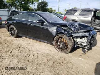 ✅ 2022 Mercedes-Benz AMG GT 53 • VIN: W1K7X6BB0NA047211 • Lot: 68858174. Listed on Copart with 7,868 mi. Free auction sales archive from the USA and detailed vehicle history report at DreamBid. Image 4.