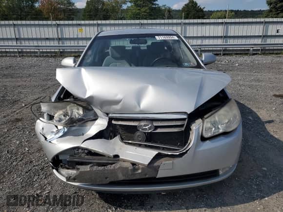 2009 Hyundai Elantra GLS z VIN KMHDU46D49U594519, wystawiony jako Copart lot #71169994 z przebiegiem 96 875 mil mil oraz Szkoda całkowita • Salvage title. Historia ofert i sprzedaży dostępna na DreamBid. Obrazek 5.