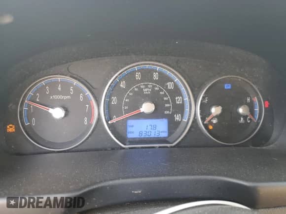 2009 Hyundai Santa Fe Limited с VIN 5NMSH13E19H318138, выставлен на аукционе Copart как лот 70308604 с пробегом 83 013 миль миль и Чистый • Clean title. История ставок и продаж доступна на DreamBid. Изображение 9.