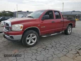 2008 Dodge 1500 SLT с VIN 1D7HU18208S575398, выставлен на аукционе Copart как лот 81594585 с пробегом Не указан миль и На запчасти • Non repairable. История ставок и продаж доступна на DreamBid. Изображение 1.