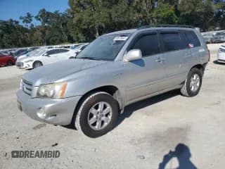 ✅ 2002 Toyota Highlander • VIN: JTEGF21A120065874 • Lot: 93570665. Listed on Copart with 128,324 mi. Free auction sales archive from the USA and detailed vehicle history report at DreamBid. Image 1.