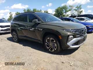 2025 Hyundai Tucson Limited z VIN 5NMJECDE1SH567883, wystawiony jako Copart lot #71656945 z przebiegiem 15 mil mil oraz Szkoda całkowita • Salvage title. Historia ofert i sprzedaży dostępna na DreamBid. Obrazek 4.