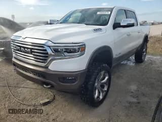 ✅ 2023 Ram 1500 Longhorn • VIN: 1C6SRFKTXPN528772 • Lot: 75635474. Wystawiony na Copart z przebiegiem 17 359 mil. Bezpłatny archiwum sprzedaży aukcyjnych z USA i szczegółowy raport historii pojazdu na DreamBid. Zdjęcie 1.