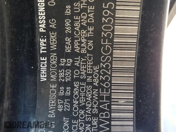 ✅ 1995 BMW 5 Series • VIN: WBAHE6323SGF30395 • Лот: 81578515. Опубликован ранее на Copart с пробегом Не указан. Бесплатный доступ к архиву аукционных продаж из США и подробный отчёт об истории автомобиля на DreamBid. Изображение 12.