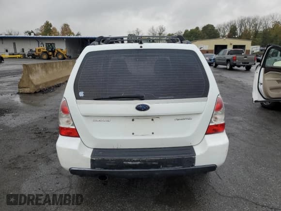 ✅ 2006 Subaru Forester X • VIN: JF1SG65606H702923 • Лот: 85927075. Опубликован ранее на Copart с пробегом 184 892 миль. Бесплатный доступ к архиву аукционных продаж из США и подробный отчёт об истории автомобиля на DreamBid. Изображение 6.