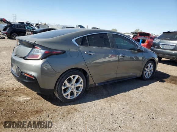 ✅ 2017 Chevrolet Volt Premier • VIN: 1G1RB6S55HU186242 • Lot: 91729155. Listed on Copart with 106,874 mi. Free auction sales archive from the USA and detailed vehicle history report at DreamBid. Image 3.