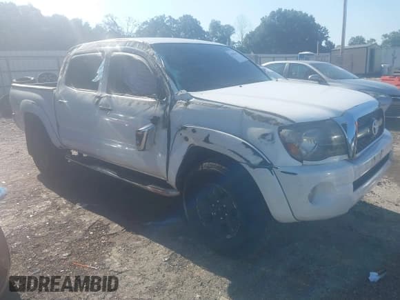 ✅ 2010 Toyota Tacoma PreRunner • VIN: 3TMJU4GNXAM103720 • Lot: 42994037. Listed on IAAI with 214,592 mi. Free auction sales archive from the USA and detailed vehicle history report at DreamBid. Image 1.