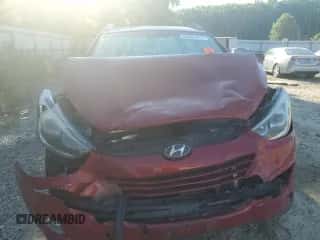 2014 Hyundai Tucson SE with VIN KM8JU3AG2EU829069, listed as a Copart auction lot 60505474 with Not provided miles and Salvage title. Bid and sale history available at DreamBid. Image 5.