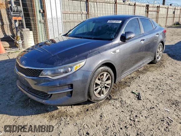 ✅ 2016 Kia Optima LX Turbo • VIN: 5XXGT4L16GG078891 • Lot: 96091845. Listed on Copart with 101,535 mi. Free auction sales archive from the USA and detailed vehicle history report at DreamBid. Image 1.