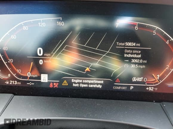 ✅ 2019 BMW Z4 sDrive30i • VIN: WBAHF3C52KWW42632 • Lot: 70956925. Listed on Copart with 50,834 mi. Free auction sales archive from the USA and detailed vehicle history report at DreamBid. Image 9.