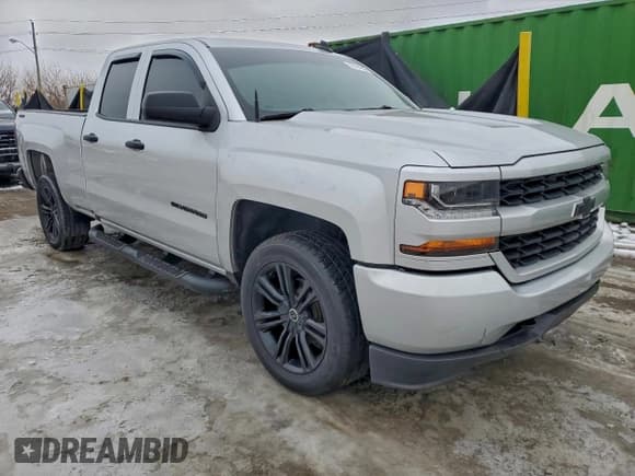 ✅ 2019 Chevrolet Silverado 1500 Custom • VIN: 2GCVKMECXK1240934 • Lot: 95724545. Listed on Copart with 79,602 mi. Free auction sales archive from the USA and detailed vehicle history report at DreamBid. Image 4.