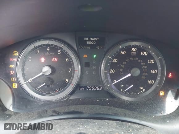 ✅ 2010 Lexus ES 330 • VIN: JTHBK1EG1A2370294 • Lot: 43738839. Wystawiony na IAAI z przebiegiem 295 969 mil. Bezpłatny archiwum sprzedaży aukcyjnych z USA i szczegółowy raport historii pojazdu na DreamBid. Zdjęcie 7.