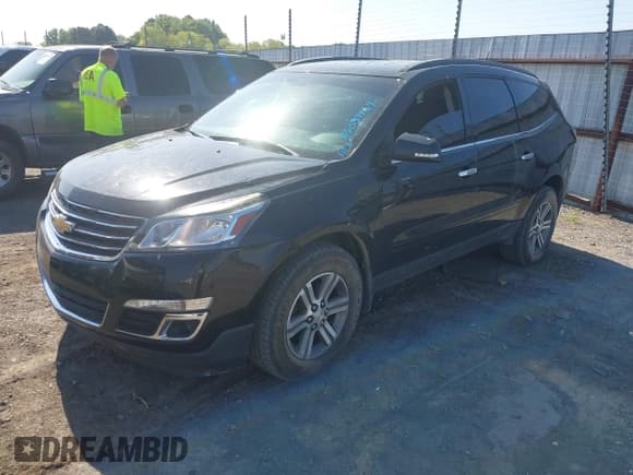 ✅ 2016 Chevrolet Traverse LT • VIN: 1GNKVGKD9GJ136657 • Lot: 42037464. Listed on IAAI with 116,967 mi. Free auction sales archive from the USA and detailed vehicle history report at DreamBid. Image 2.