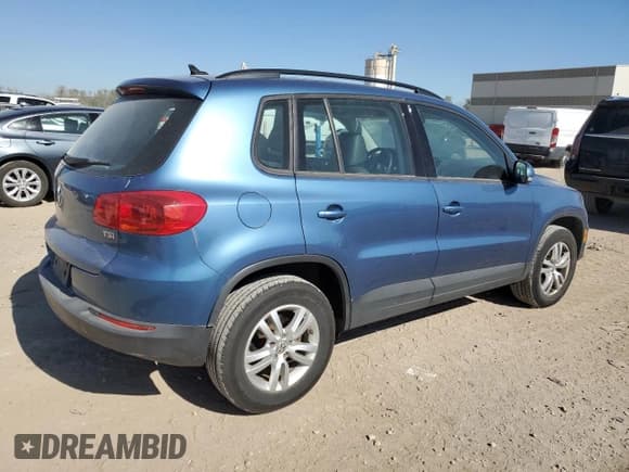 ✅ 2017 Volkswagen Tiguan S • VIN: WVGAV7AX8HW505251 • Lot: 89811575. Listed on Copart with 154,742 mi. Free auction sales archive from the USA and detailed vehicle history report at DreamBid. Image 3.
