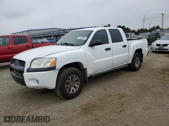 ✅ 2007 Mitsubishi Raider LS • VIN: 1Z7HC28K17S174268 • Lot: 84465045. Listed on Copart with 177,168 mi. Free auction sales archive from the USA and detailed vehicle history report at DreamBid. Image 1.