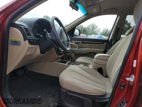 ✅ 2010 Hyundai Santa Fe GLS • VIN: 5NMSGDAB4AH362278 • Lot: 75440554. Listed on Copart with Not provided. Free auction sales archive from the USA and detailed vehicle history report at DreamBid. Image 7.