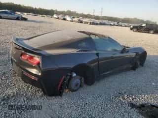 2019 Chevrolet Corvette 1LT z VIN 1G1YB2D73K5123693, wystawiony jako Copart lot #75279184 z przebiegiem Nie podano mil oraz Szkoda całkowita • Salvage title. Historia ofert i sprzedaży dostępna na DreamBid. Obrazek 3.