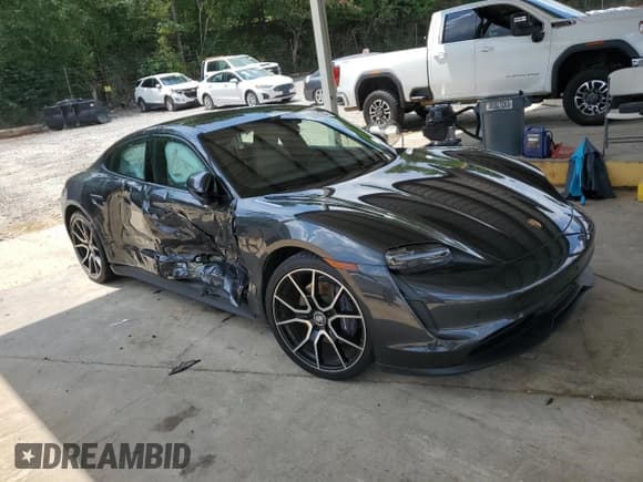 ✅ 2024 Porsche Taycan • VIN: WP0AA2Y14RSA13056 • Lot: 60292905. Listed on Copart with 12,602 mi. Free auction sales archive from the USA and detailed vehicle history report at DreamBid. Image 4.