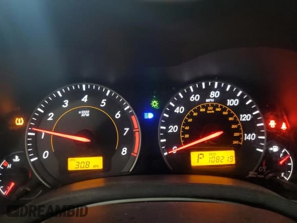 ✅ 2010 Toyota Corolla • VIN: 2T1BU4EE9AC281683 • Lot: 57863165. Listed on Copart with 108,219 mi. Free auction sales archive from the USA and detailed vehicle history report at DreamBid. Image 9.