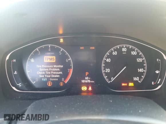 2020 Honda Accord EX-L with VIN 1HGCV2F57LA024079, listed as a Copart auction lot 90888475 with 101,670 mi miles and Clean title. Bid and sale history available at DreamBid. Image 9.