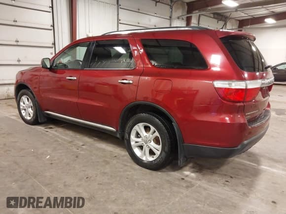 ✅ 2013 Dodge Durango Crew • VIN: 1C4RDJDG3DC564822 • Lot: 43260673. Wystawiony na IAAI z przebiegiem 163 703 mil. Bezpłatny archiwum sprzedaży aukcyjnych z USA i szczegółowy raport historii pojazdu na DreamBid. Zdjęcie 3.