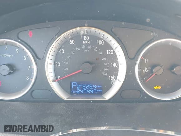 ✅ 2009 Hyundai Sonata GLS • VIN: 5NPET46C69H540152 • Лот: 41587611. Опубликован ранее на IAAI с пробегом 247 447 миль. Бесплатный доступ к архиву аукционных продаж из США и подробный отчёт об истории автомобиля на DreamBid. Изображение 7.