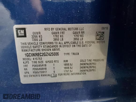 ✅ 2016 Chevrolet Silverado 1500 LT • VIN: 1GCVKREC2GZ425006 • Лот: 71480265. Опубликован ранее на Copart с пробегом 201 509 миль. Бесплатный доступ к архиву аукционных продаж из США и подробный отчёт об истории автомобиля на DreamBid. Изображение 13.