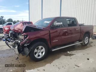 ✅ 2019 Ram 1500 Big Horn • VIN: 1C6SRFFT5KN804035 • Lot: 86497555. Listed on Copart with 59,682 mi. Free auction sales archive from the USA and detailed vehicle history report at DreamBid. Image 1.