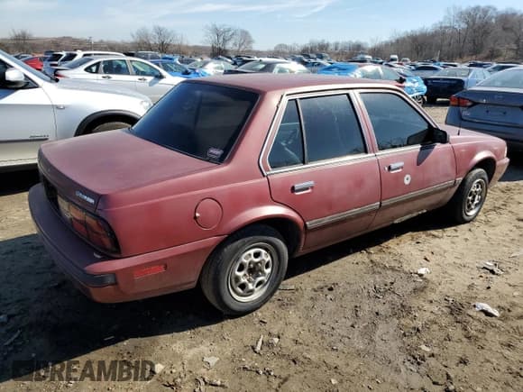 ✅ 1989 Chevrolet Cavalier • VIN: 1G1JC5116K7235330 • Lot: 46495925. Listed on Copart with 603,911 mi. Free auction sales archive from the USA and detailed vehicle history report at DreamBid. Image 3.