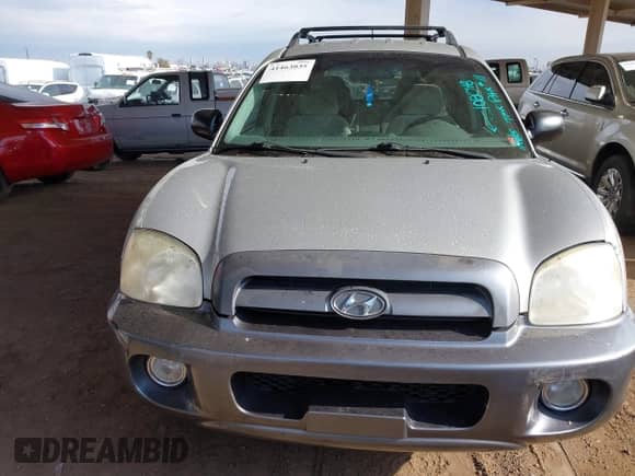 2006 Hyundai Santa Fe GLS z VIN KM8SC13D56U108048, wystawiony jako IAAI lot #41463035 z przebiegiem 236 546 mil mil oraz . Historia ofert i sprzedaży dostępna na DreamBid. Obrazek 6.