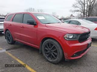 2017 Dodge Durango R/T with VIN 1C4SDHCT8HC610806, listed as a IAAI auction lot 41446609 with 84,541 mi miles and . Bid and sale history available at DreamBid. Image 1.