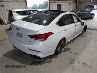 ✅ 2019 Genesis G80 3.8L • VIN: KMHGN4JE0KU291463 • Lot: 43329138. Listed on IAAI with 77,000 mi. Free auction sales archive from the USA and detailed vehicle history report at DreamBid. Image 4.