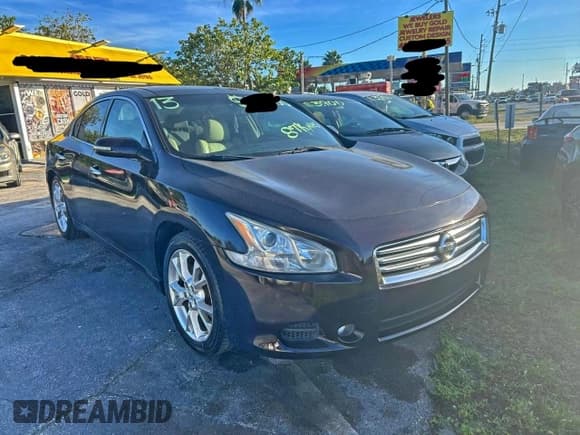 ✅ 2012 Nissan Maxima SV • VIN: 1N4AA5AP3CC814582 • Lot: 95781525. Listed on Copart with 82,142 mi. Free auction sales archive from the USA and detailed vehicle history report at DreamBid. Image 1.