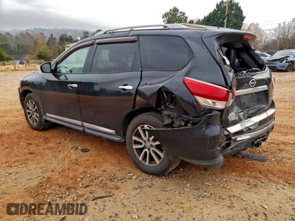 ✅ 2015 Nissan Pathfinder SL • VIN: 5N1AR2MM7FC621001 • Lot: 94150975. Listed on Copart with 197,124 mi. Free auction sales archive from the USA and detailed vehicle history report at DreamBid. Image 2.
