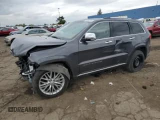 ✅ 2018 Jeep Grand Cherokee Summit • VIN: 1C4RJFJG0JC436902 • Lot: 71702133. Listed on Copart with 69,164 mi. Free auction sales archive from the USA and detailed vehicle history report at DreamBid. Image 1.