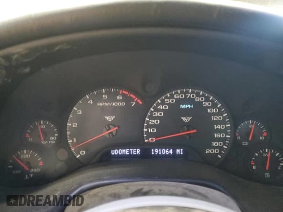 ✅ 2004 Chevrolet Corvette • VIN: 1G1YY32G845126518 • Лот: 68721785. Опубликован ранее на Copart с пробегом 191 064 миль. Бесплатный доступ к архиву аукционных продаж из США и подробный отчёт об истории автомобиля на DreamBid. Изображение 9.