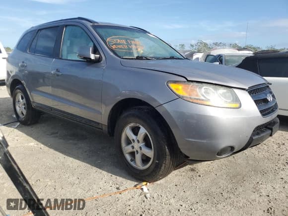 ✅ 2008 Hyundai Santa Fe GLS • VIN: 5NMSG73D18H169502 • Lot: 76718684. Listed on Copart with Not provided. Free auction sales archive from the USA and detailed vehicle history report at DreamBid. Image 4.