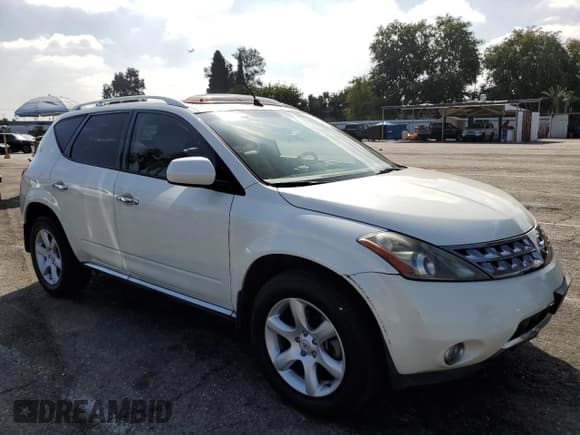 ✅ 2006 Nissan Murano SL • VIN: JN8AZ08WX6W516136 • Lot: 84987365. Listed on Copart with 151,846 mi. Free auction sales archive from the USA and detailed vehicle history report at DreamBid. Image 4.