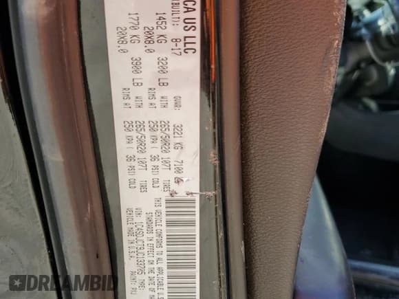 ✅ 2018 Dodge Durango R/T • VIN: 1C4SDJCT9JC133705 • Лот: 81981615. Опубликован ранее на Copart с пробегом 135 198 миль. Бесплатный доступ к архиву аукционных продаж из США и подробный отчёт об истории автомобиля на DreamBid. Изображение 14.