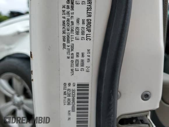 2010 Dodge Caliber Mainstreet с VIN 1B3CB3HA0AD546668, выставлен на аукционе Copart как лот 66285814 с пробегом 194 321 миль миль и Списание • Salvage title. История ставок и продаж доступна на DreamBid. Изображение 15.