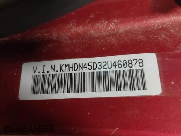 ✅ 2002 Hyundai Elantra GLS • VIN: KMHDN45D32U460878 • Lot: 41407001. Wystawiony na IAAI z przebiegiem 145 399 mil. Bezpłatny archiwum sprzedaży aukcyjnych z USA i szczegółowy raport historii pojazdu na DreamBid. Zdjęcie 9.