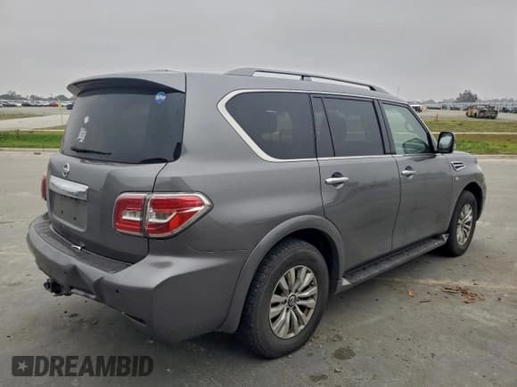 ✅ 2020 Nissan Armada SV • VIN: JN8AY2ND6L9105487 • Lot: 95569725. Listed on Copart with Not provided. Free auction sales archive from the USA and detailed vehicle history report at DreamBid. Image 3.